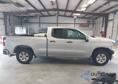2022 Chevrolet Silverado 1500 2Wd Double Cab Standard Bed Wt z USA, uszkodzony, nr VIN 1GCRAAED7NZ513058